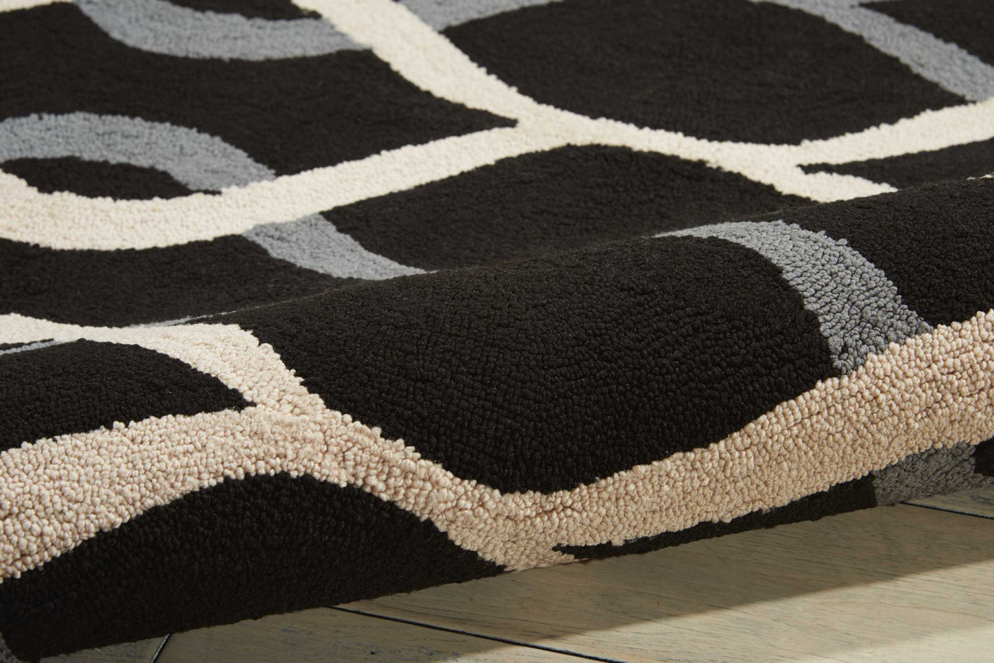 Nourison Home Decor  Black  Contemporary