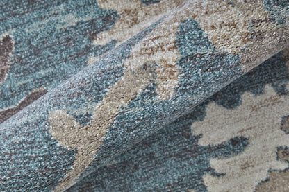 Feizy Dartmouth  Blue Multi Transitional/Bohemian & Eclectic