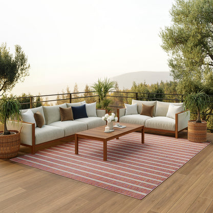Nourison Home Positano  Rainbow Ivory  Contemporary