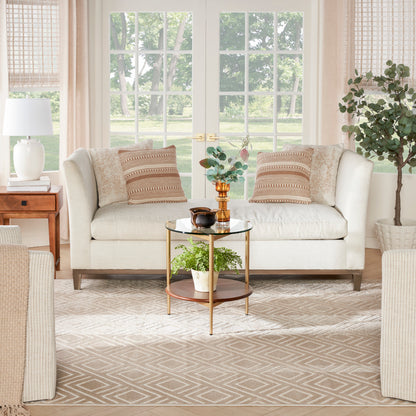 Nourison Home Care Free  Beige  Contemporary