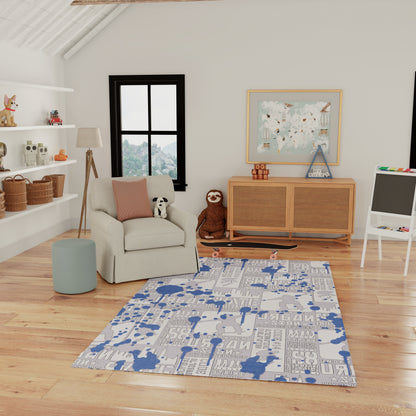 Nourison Home Imagination  Blue  Contemporary