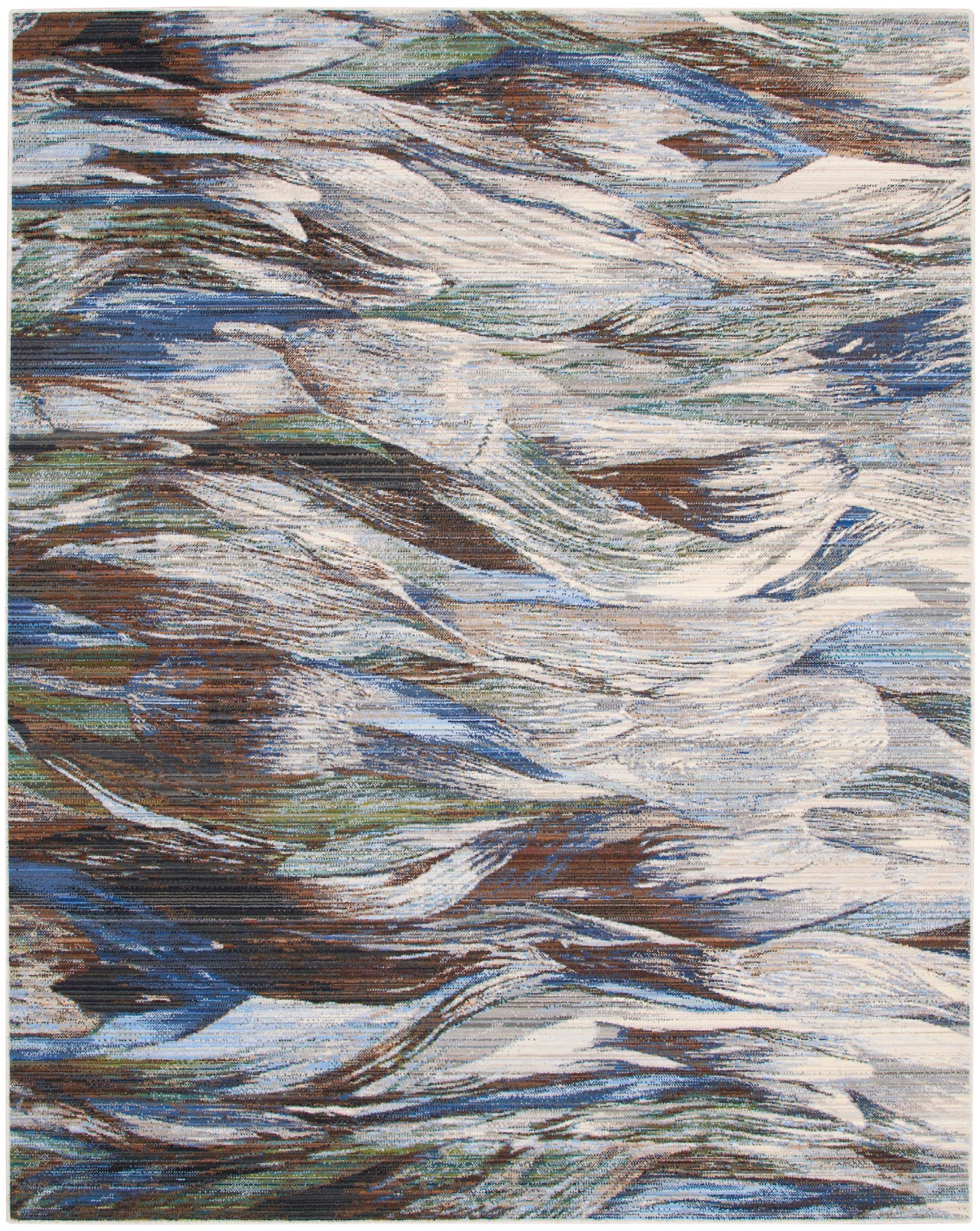 Nourison Home Chroma CRM01 Aegean Contemporary Loom-woven Rug