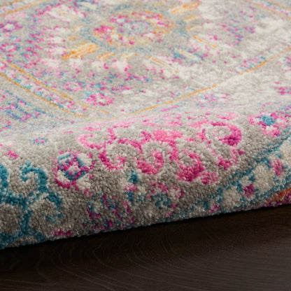 Nourison Home Passion  Grey Multicolor  Transitional