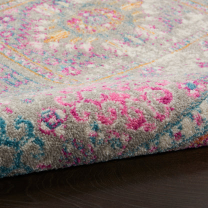 Nourison Home Passion  Grey Multicolor  Transitional