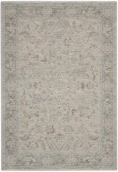 Nourison Home Infinite IFT01 Light Grey Traditional Power-loomed Rug