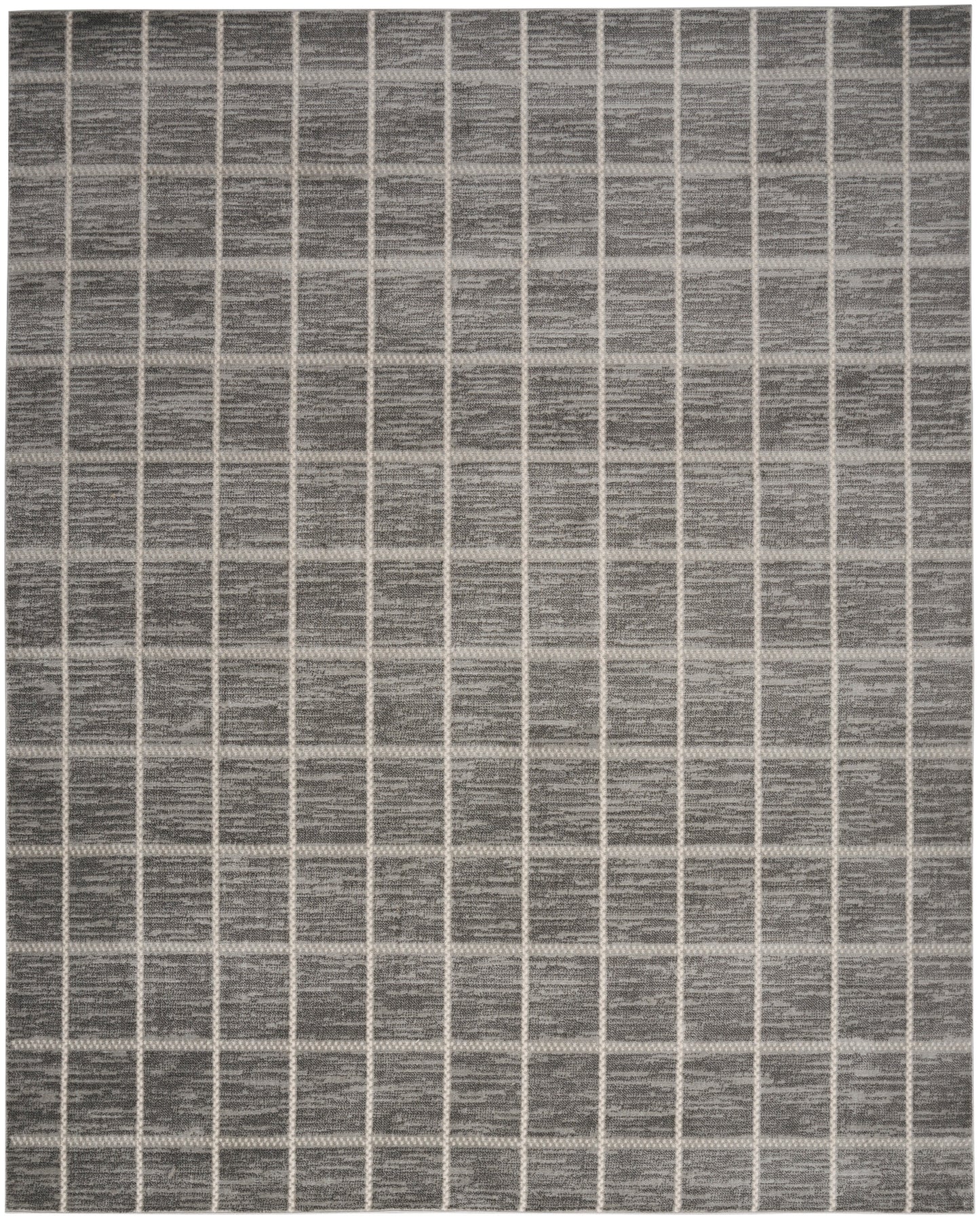 Nourison Home Serenity Home SRH05 Grey Ivory Contemporary Loom-woven Rug