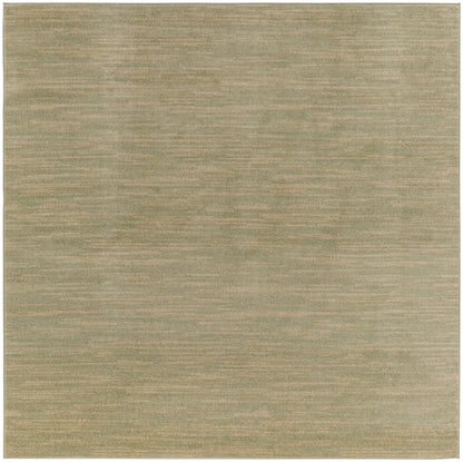 Nourison Home Nourison Essentials NRE01 Green Gold Contemporary Power-loomed Rug