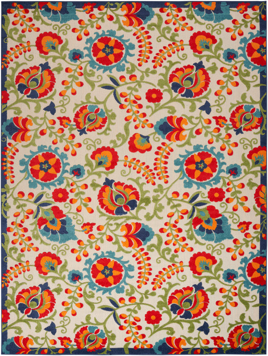 Nourison Home Aloha  Multicolor  Contemporary