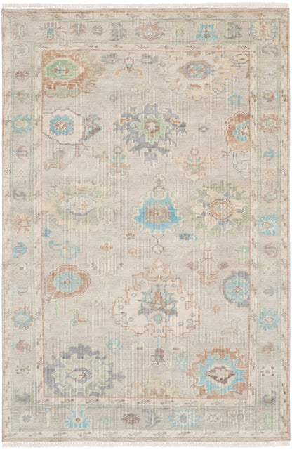 Nourison Home Odessa ODS07 Ivory Multicolor Traditional Knotted Rug