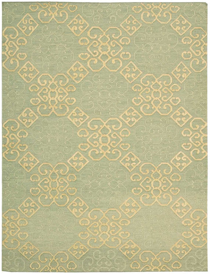 Nourison Home Ambrose  Light Green  Transitional