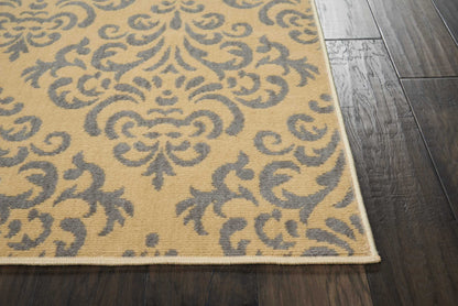 Nourison Home Grafix  Cream  Transitional