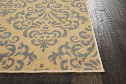 Nourison Home Grafix  Cream  Transitional