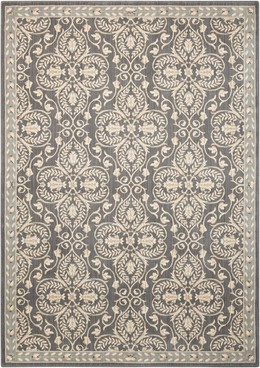 Nourison Home Riviera  Graphite  Traditional