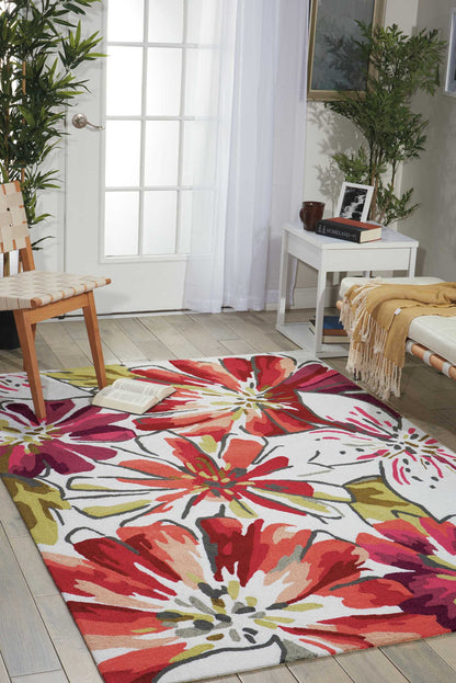 Nourison Home Fantasy  Ivory  Contemporary