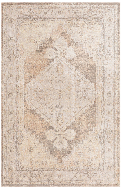 Nourison Home Astra Machine Washable ASW11 Beige Traditional Power-loomed Rug