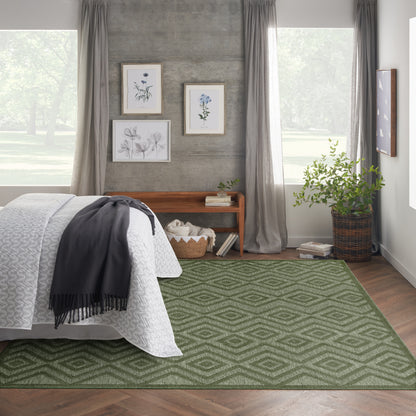 Nourison Home Versatile  Green  Contemporary