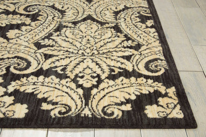 Nourison Home Aristo  Black Beige  Transitional
