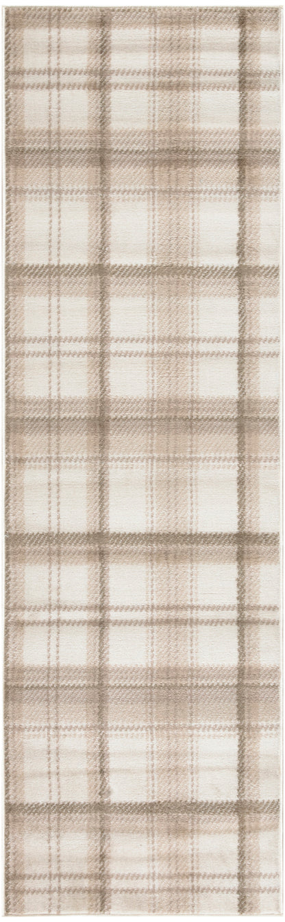 Nourison Home Grafix GRF03 Ivory Beige Contemporary Power-loomed Rug