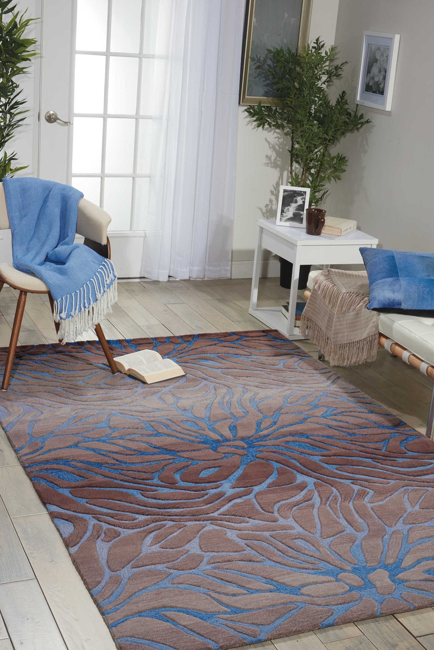 Nourison Home Contour  Ocean Sand  Contemporary