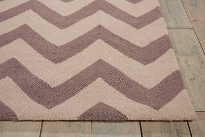 Nourison Home Portico  Flame Stitch  Contemporary