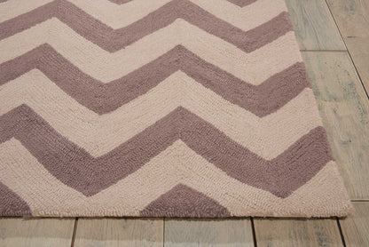 Nourison Home Portico  Flame Stitch  Contemporary