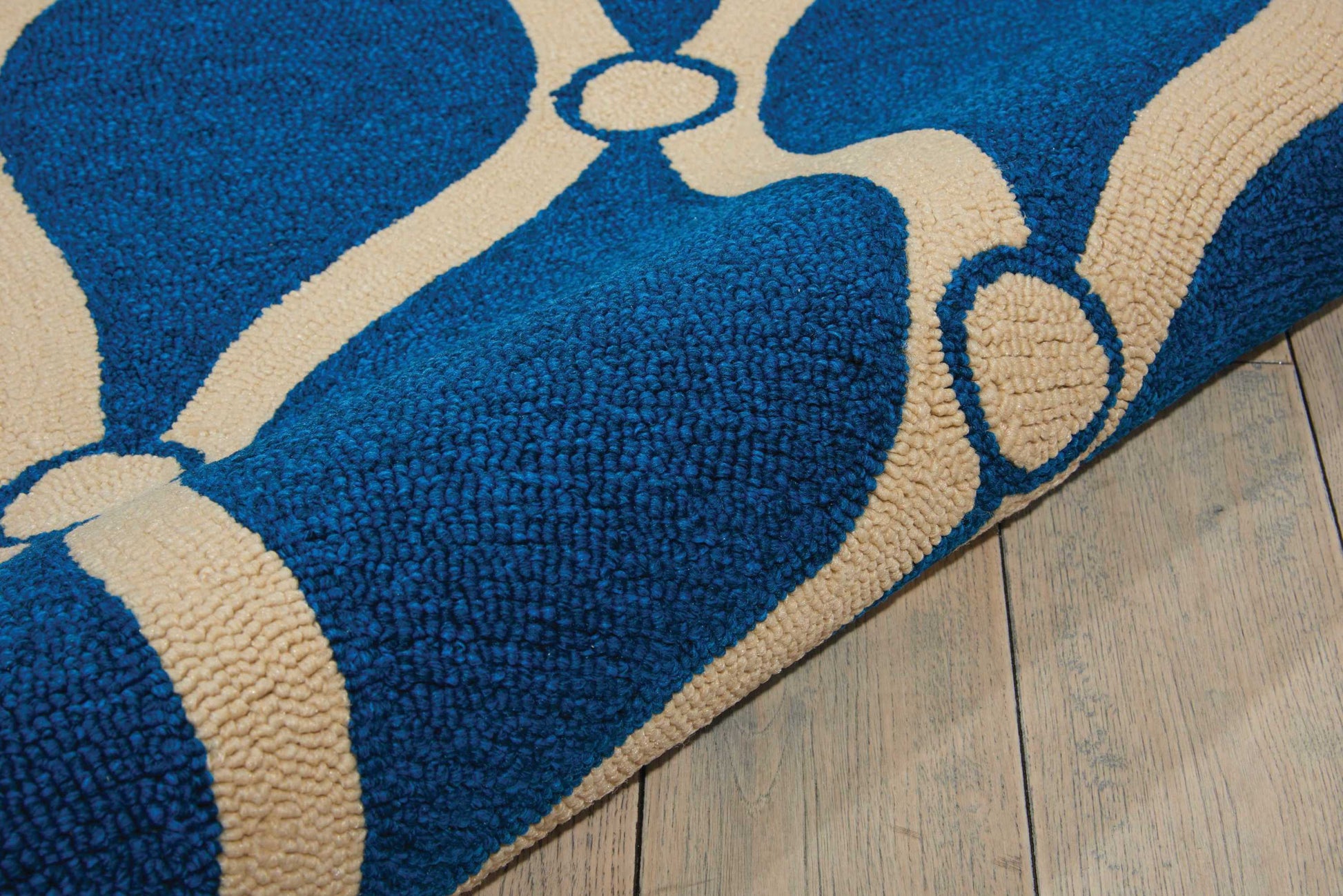 Nourison Home Portico  Navy  Contemporary