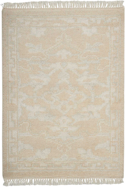 Nourison Home Elan ELN01 Ivory Traditional Knotted Rug