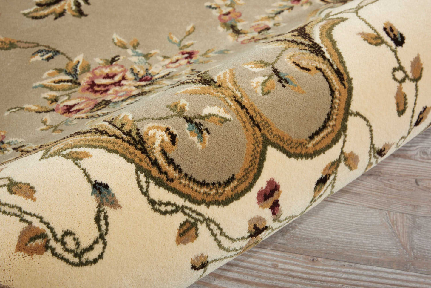 Nourison Home Bordeaux  Cream  Traditional