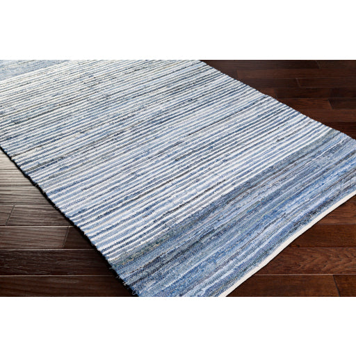 Surya Denim DNM-1001 Navy Cottage Woven Rug