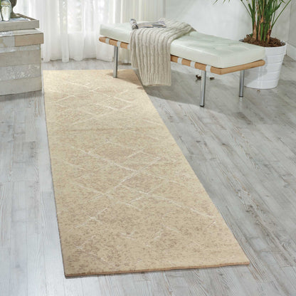 Nourison Home Silk Elements  Natural  Traditional