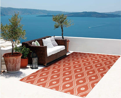 Nourison Home Home & Garden  Rust  Transitional