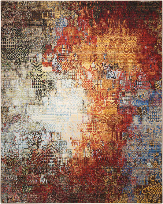Nourison Home Chroma  Ember Glow  Contemporary