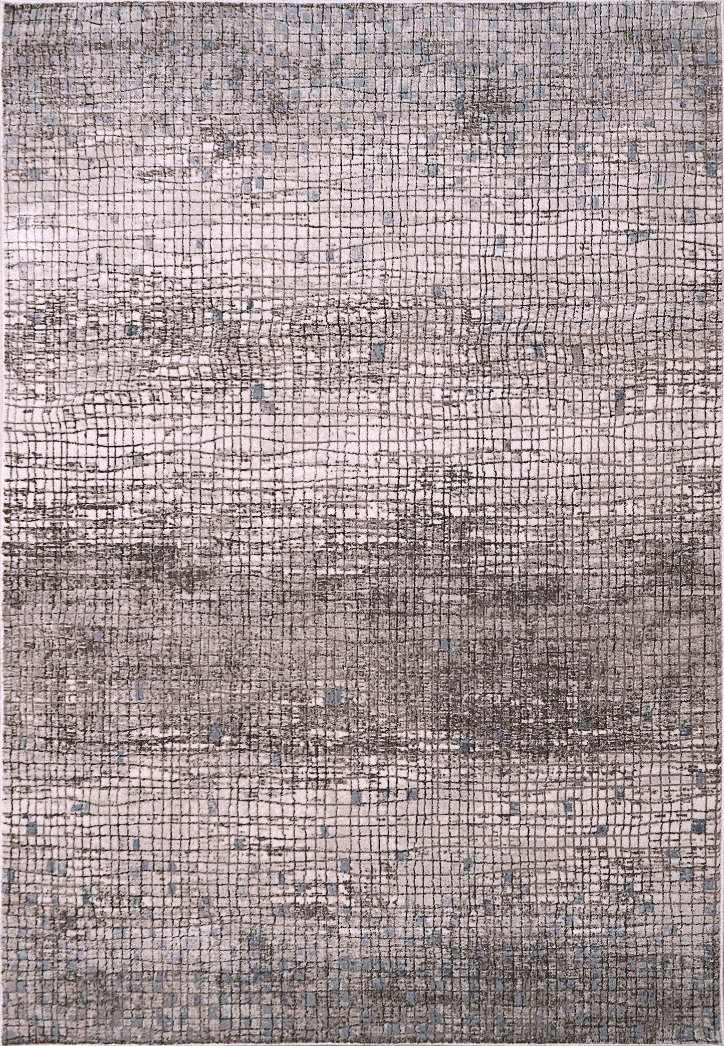 Dynamic Rugs Harlow  Ivory Grey Blue  Modern