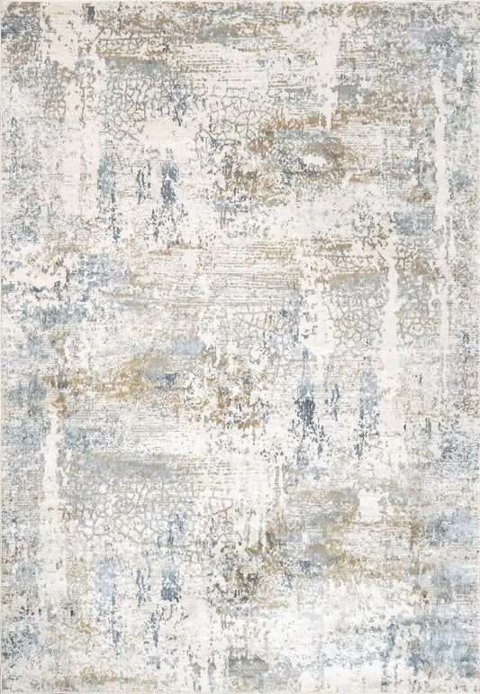 Dynamic Rugs Quartz  Ivory Blue  Transitional