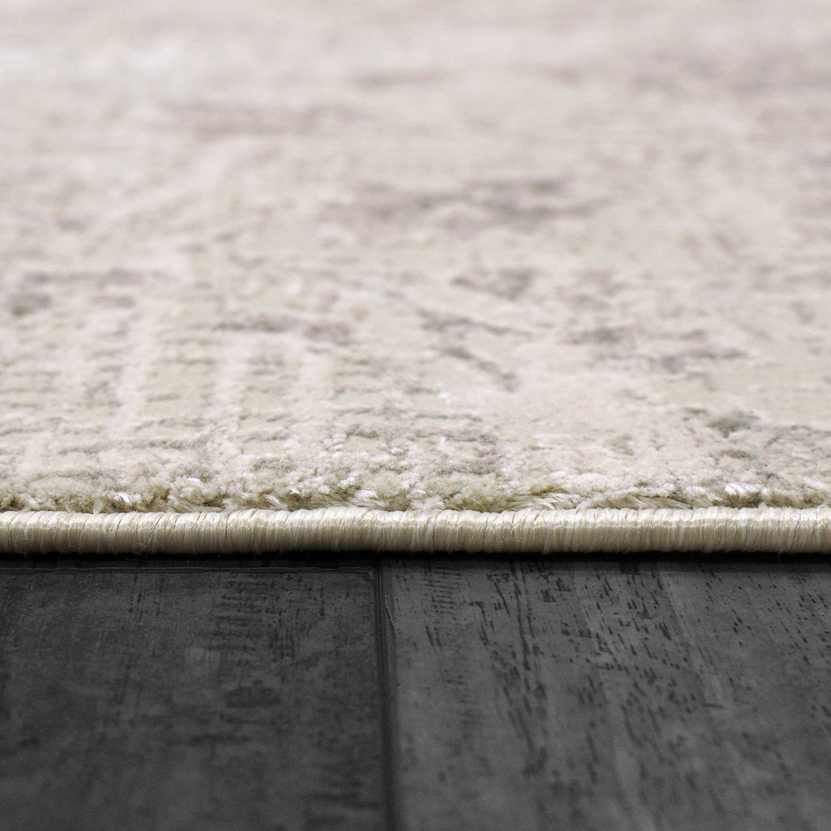 Dynamic Rug Ivory Dynamic Rugs Renaissance 3157 Ivory Grey Transitional Machine-Made Rug ...