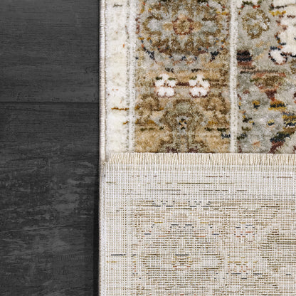 Dynamic Rugs Octo  Taupe Multi  Traditional