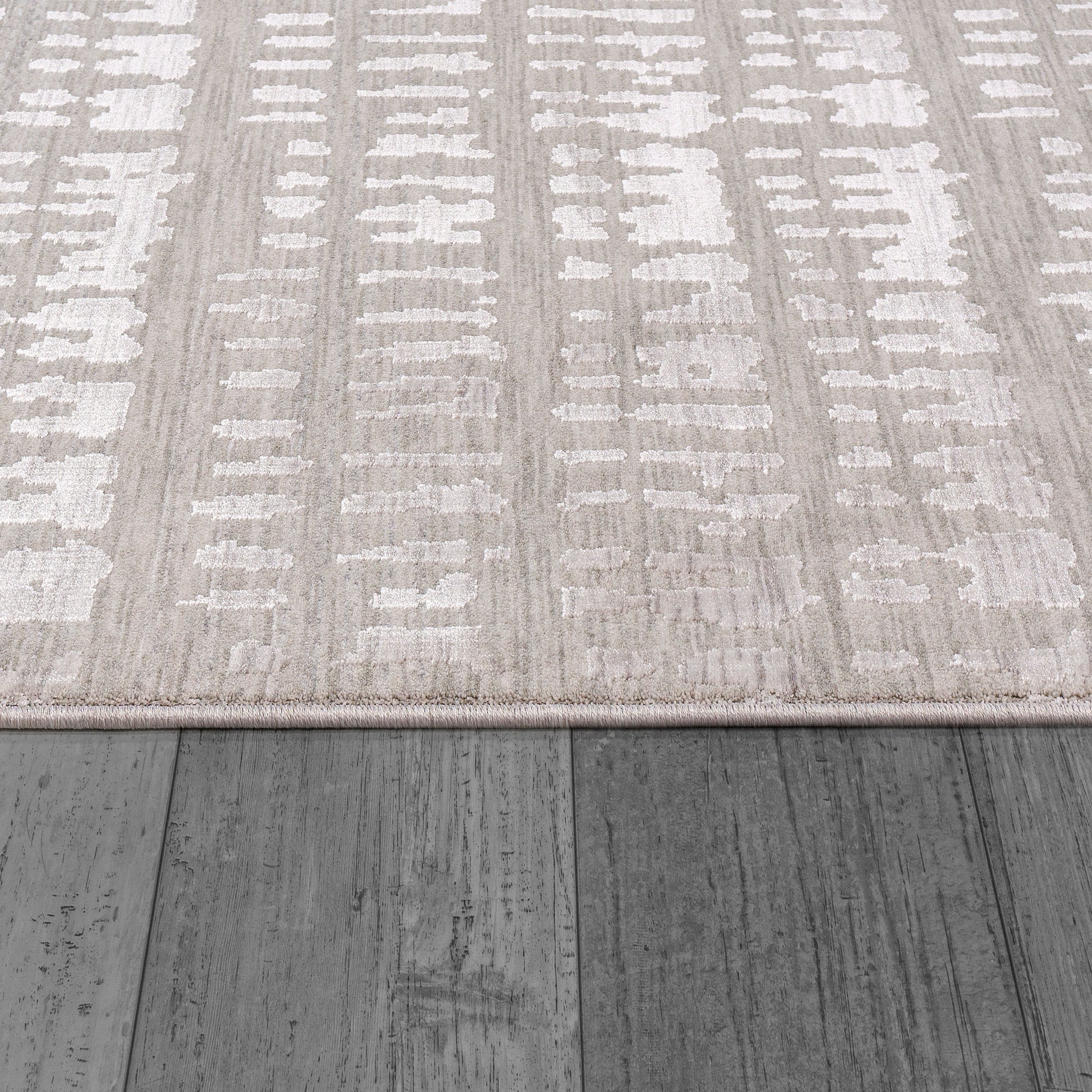 Dynamic Rugs Mesa  Beige Light Grey  Modern