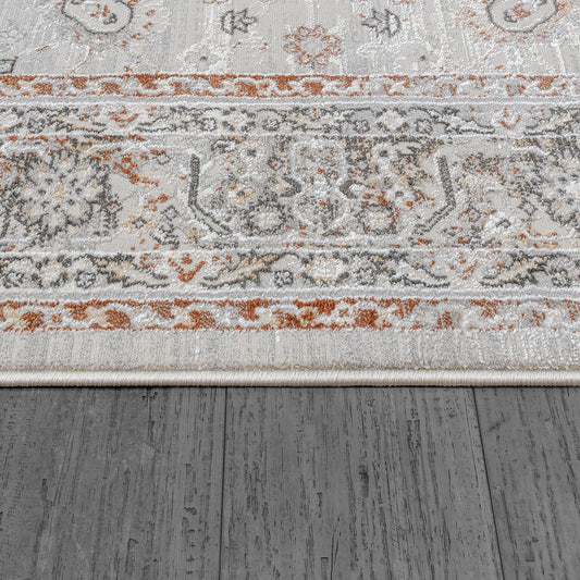 Dynamic Rugs Marina  Grey Rose  Traditional