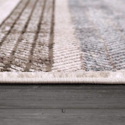Dynamic Rugs Harlow  Grey Blue  Modern
