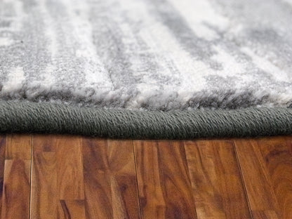 Dynamic Rugs Eclipse  Grey  Contemporary