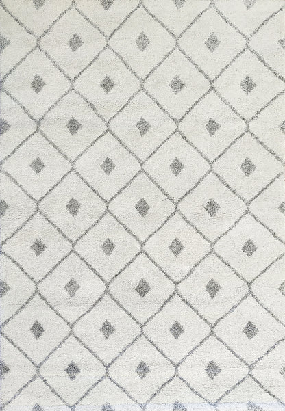 Dynamic Rugs Mehari  Ivory Grey  Contemporary