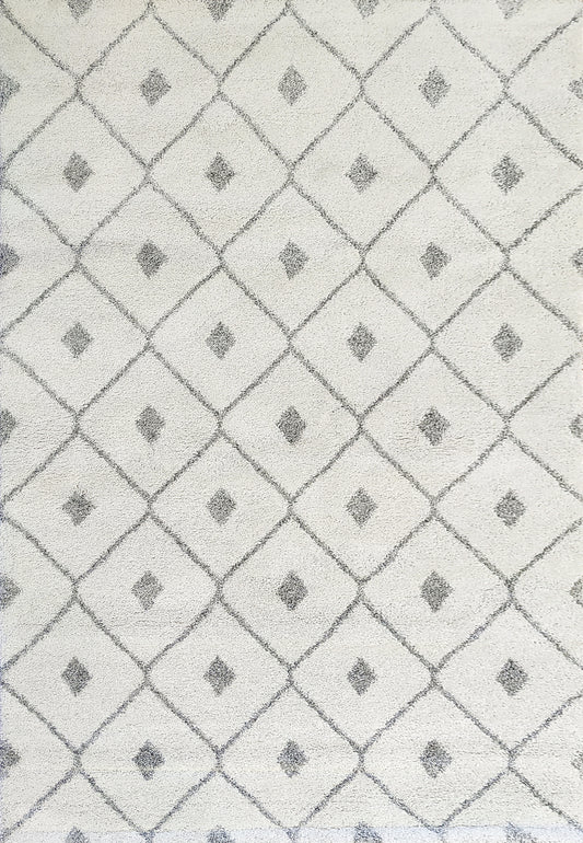 Dynamic Rugs Mehari  Ivory Grey  Contemporary