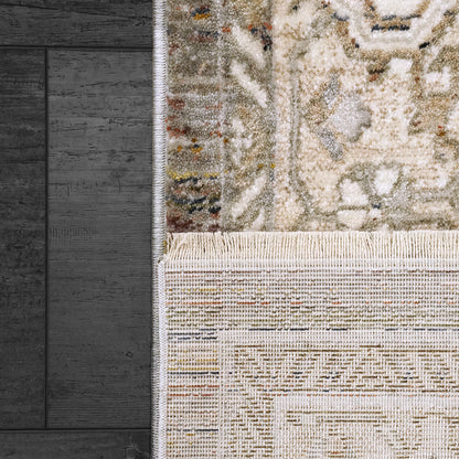 Dynamic Rugs Octo  Cream Multi  Traditional