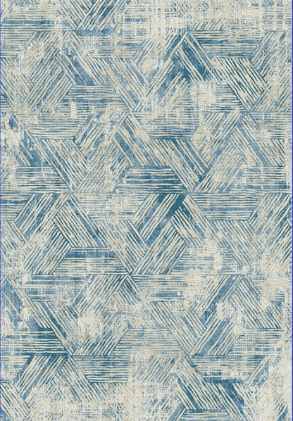 Dynamic Rugs Quartz  Beige Blue  Transitional