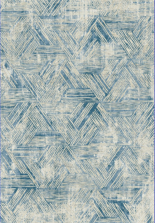 Dynamic Rugs Quartz  Beige Blue  Transitional