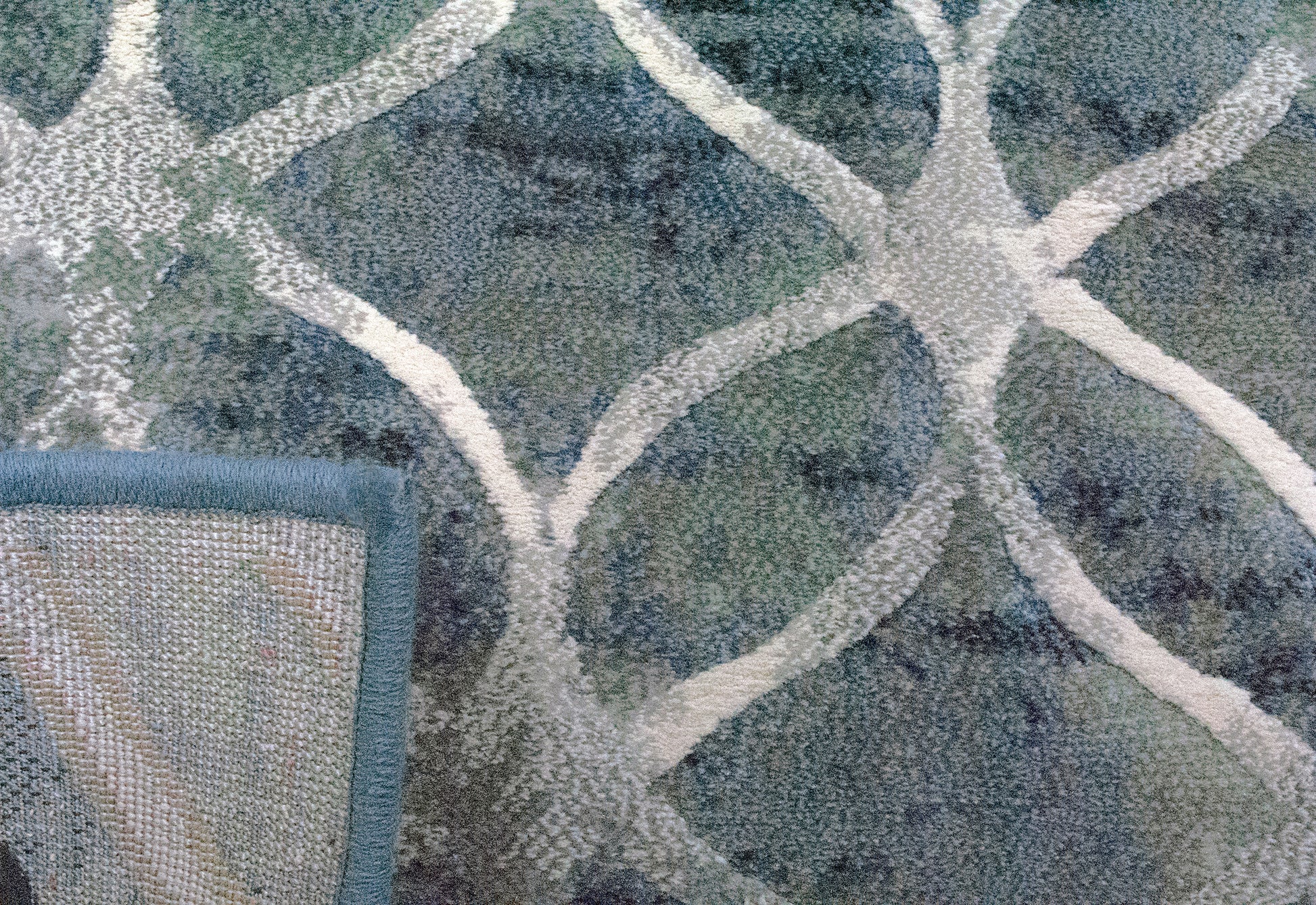 Dynamic Rugs Eclipse  Blue  Contemporary