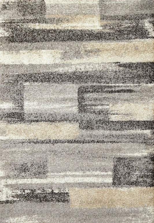 Dynamic Rugs Mehari  Grey Charcoal  Contemporary