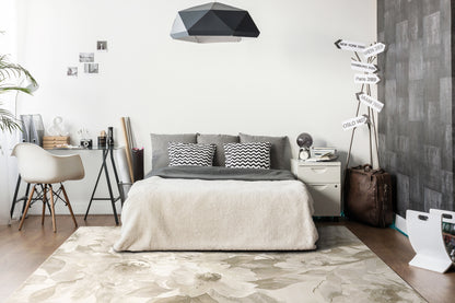 Dynamic Rugs Eclipse  Beige Cream  Contemporary