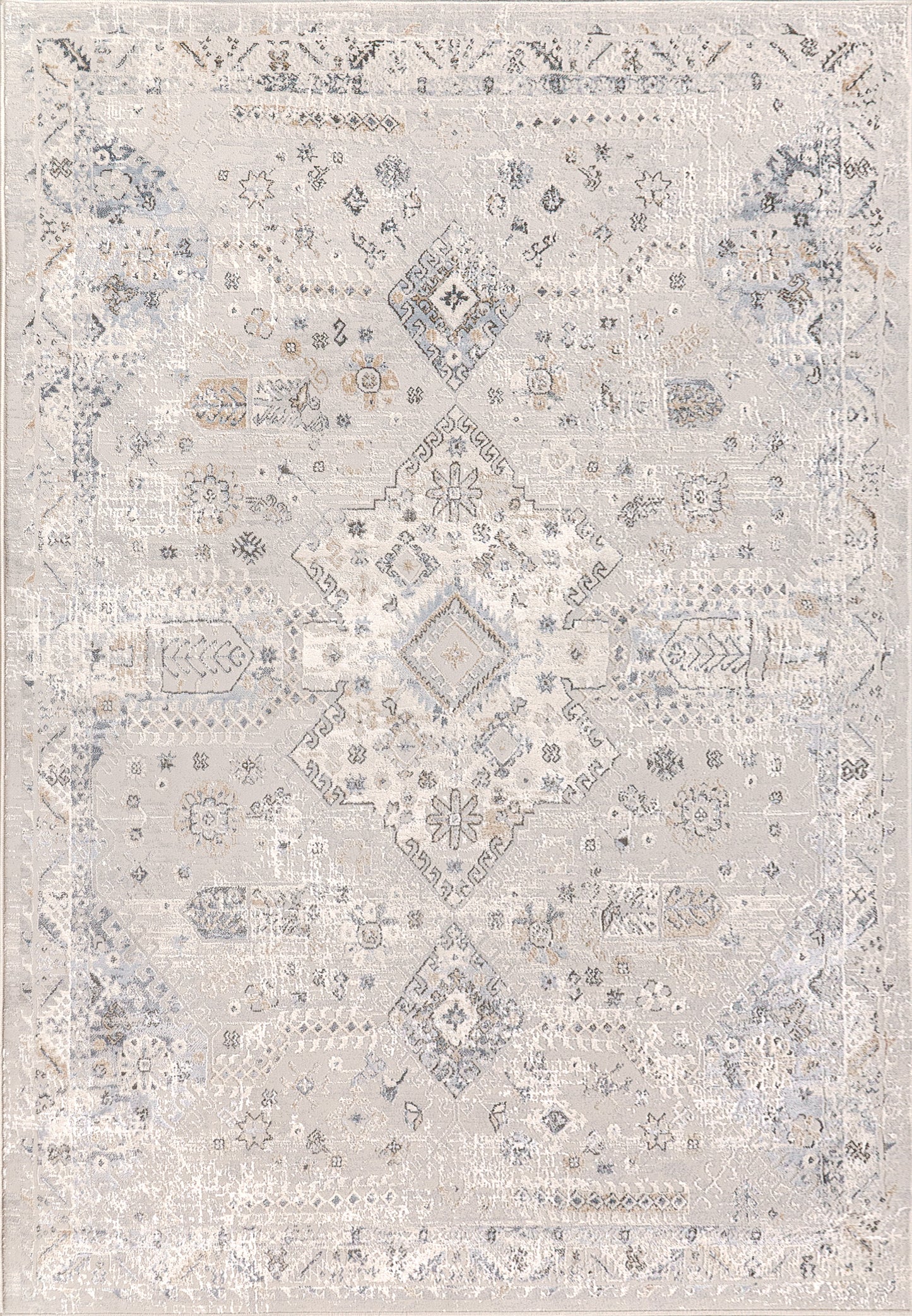 Dynamic Rugs Marina  Grey Blue  Transitional