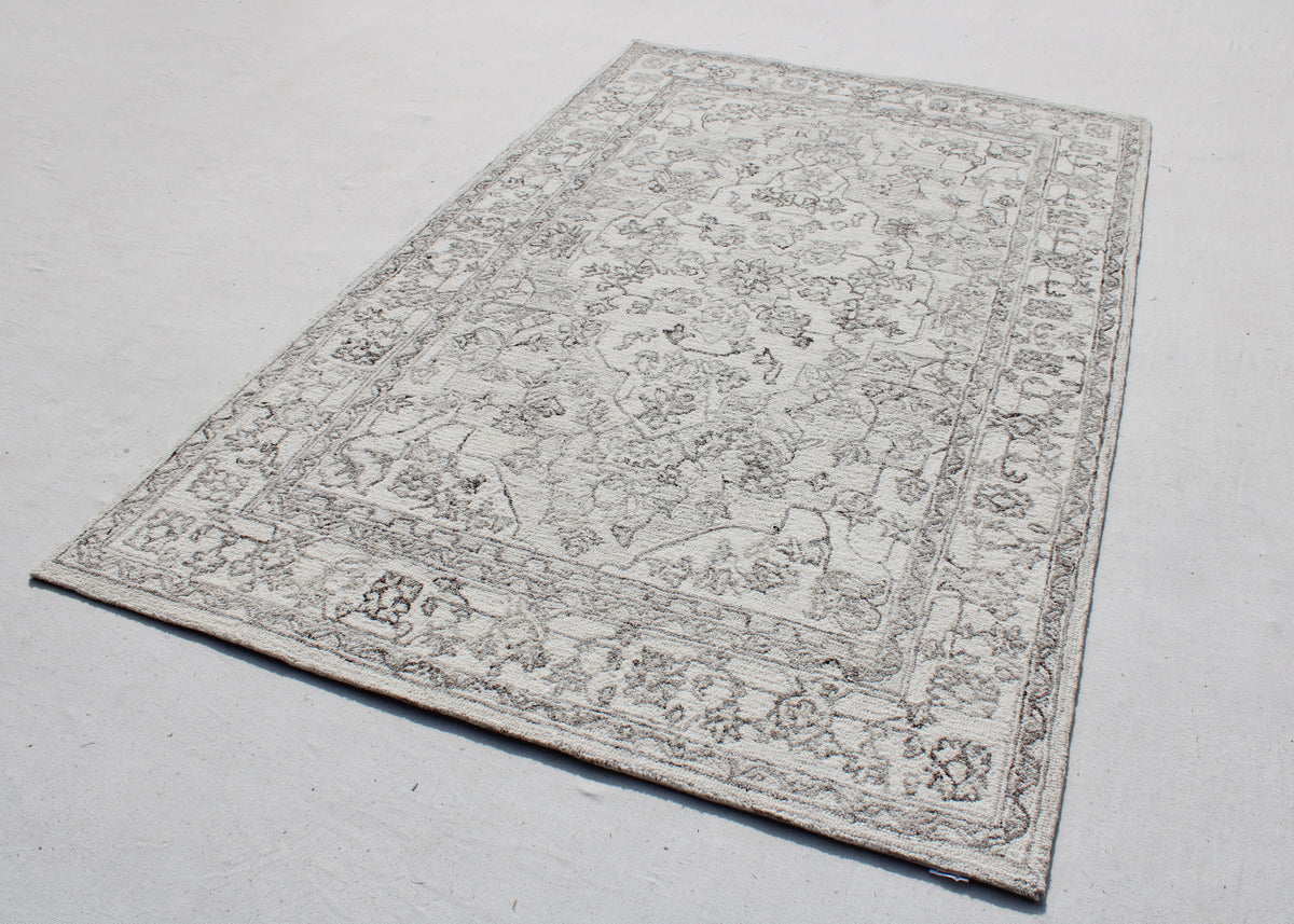 Dynamic Rugs Legend Dynamic Rugs Legend 7486 Ivory Natural Traditional Handmade Rug ...
